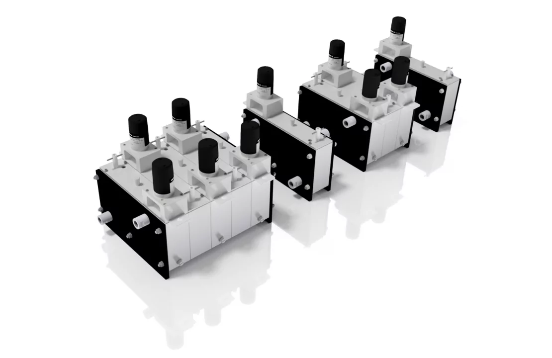 Unité MSU mixer-settler MEAB pour usage en laboratoire