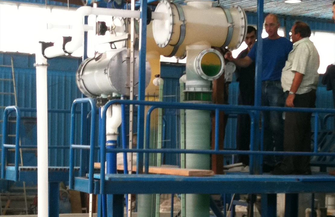 Détail de colonne pulsée MEAB